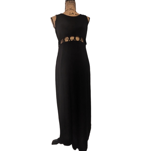 Olive & Oak Dresses & Skirts - criss cross waist cut out maxi dress
